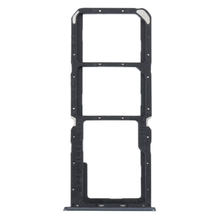 Vassoio SIM + Micro SD di Ricambio per Realme C30 - Nero Vassoio SIM + Micro SD di Ricambio per Realme C30 - Nero